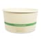 World Centric No Tree Wide Paper Bowls, 32 oz, 5.9 in. Diameter x 3.1 in. h, Natural, Sugarcane, 300PK BO-NT-32W - alternate 1